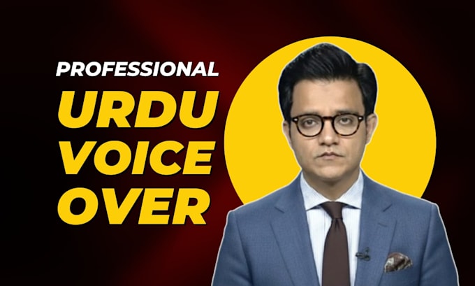 record professional urdu voice over for any project