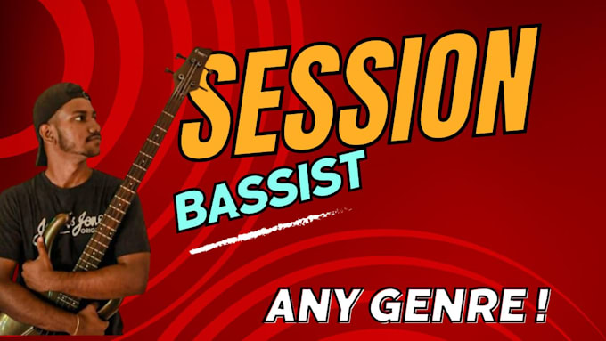 be your professional session bass player