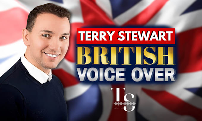 create an engaging british male voice over