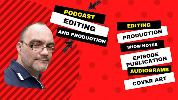provide full podcast editing, production and upload service