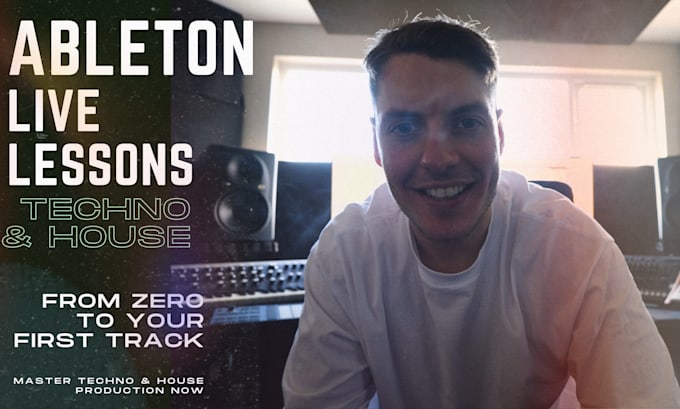 teach beginners ableton, tech house and techno, 30 mins free