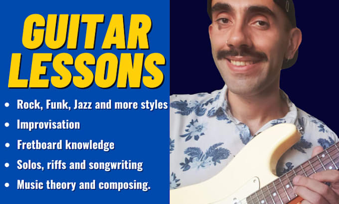 be your pro guitar teacher and give you personalized lessons