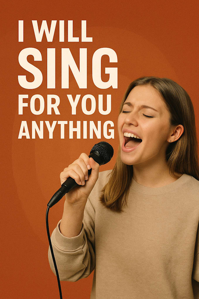 sing or rap any song in your style