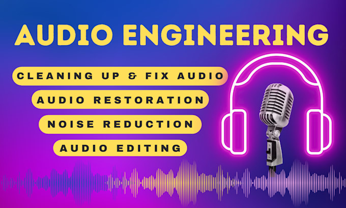 do noise reduction, audio editing, restoration and cleaning up in audacity