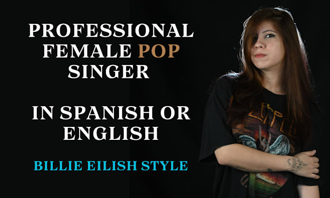 be you female pop singer in english or spanish
