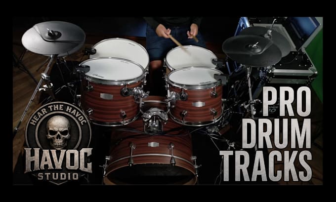 be your professional session drummer for rock and heavy metal