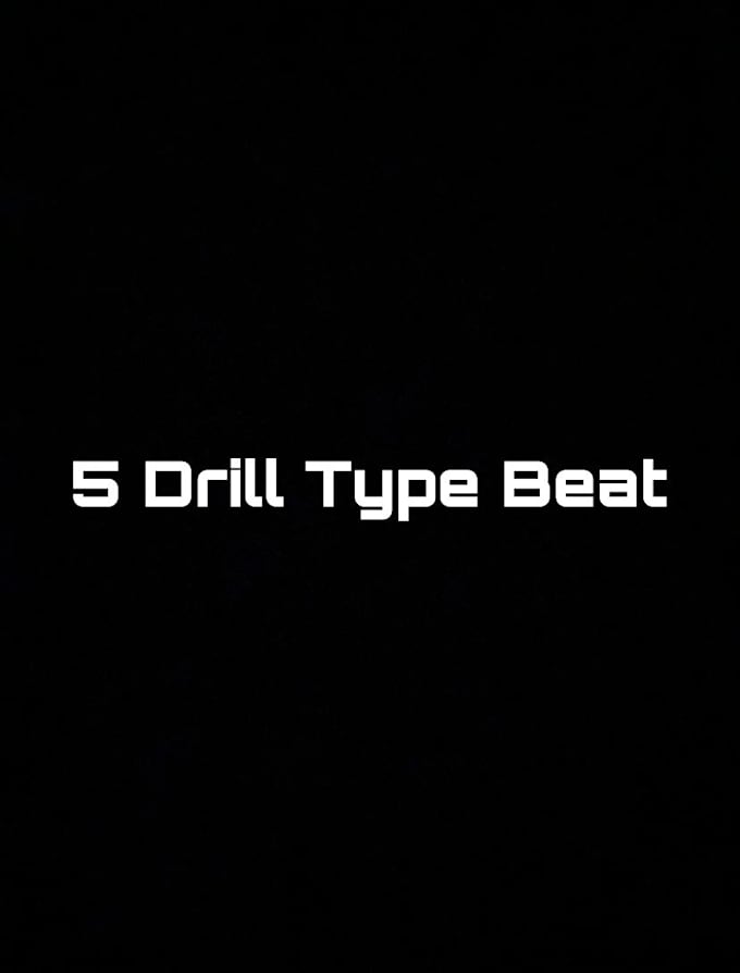 drill 5 type beat