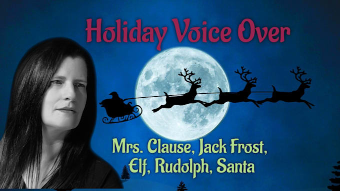 record your christmas voice over with a holiday character voice