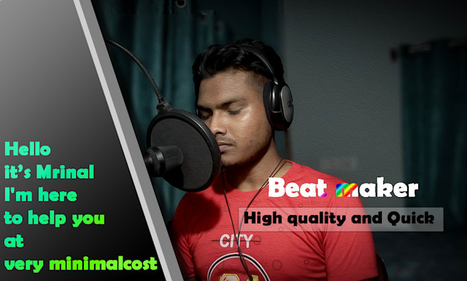 make high quality rap beats very fast for you