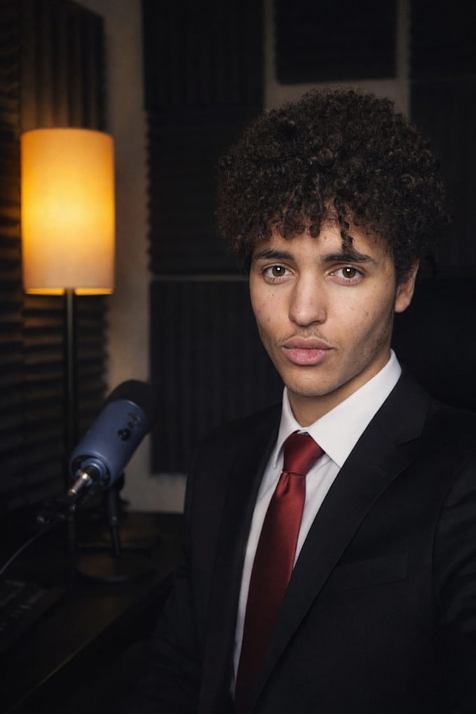 do professional male voice over and characters