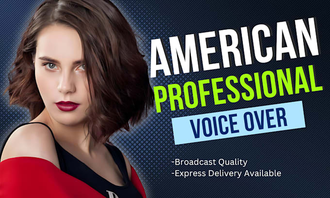 record expressive and immersive female audiobook narration