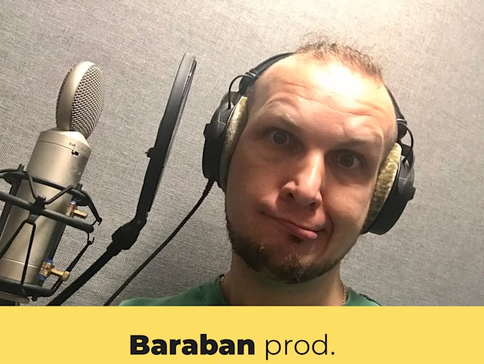 record russian cartoon character voice over