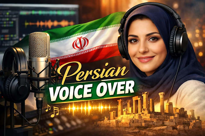 record female persian farsi and kurdish sorani voice over