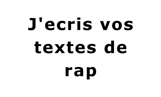 comment ecrire un texte de rap en anglais