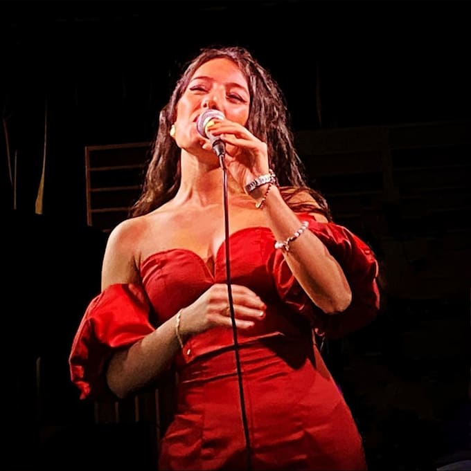 record a jazzy singing voice