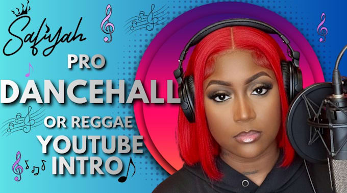 write and record a dancehall or reggae song for your youtube intro
