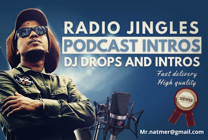 Edit, clean, mix and master produce radio jingle, podcast intro, dj