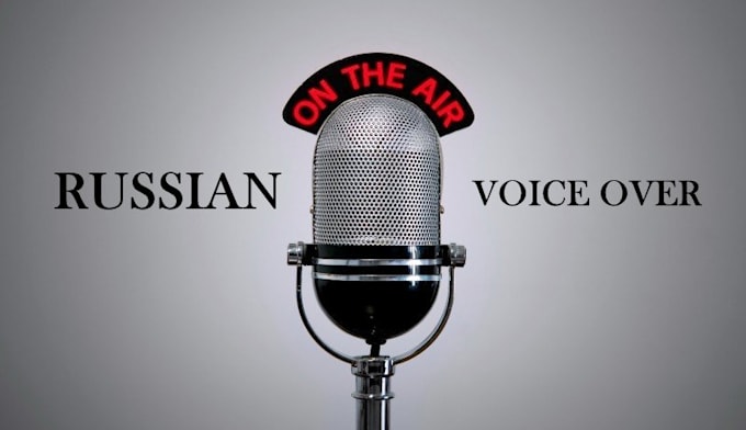 do a voice over in russian