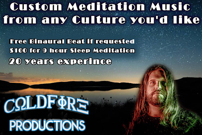 make custom meditation music of any style you want