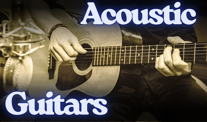 record acoustic fingerpicking and rhythm guitars