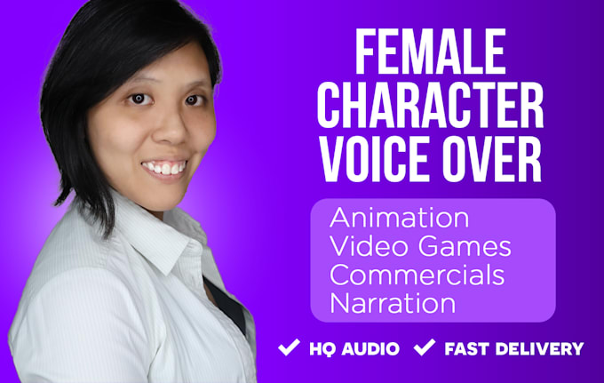 voice young characters for cartoons and video games