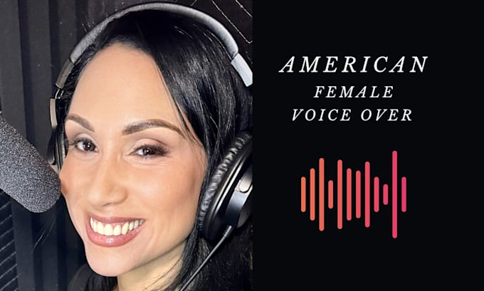 Review I will record an american female voice over