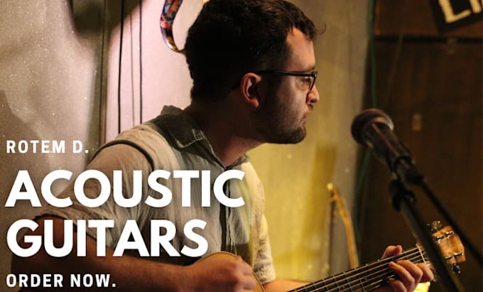 be your pop rock acoustic guitar player