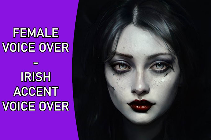 record female irish accent voice over