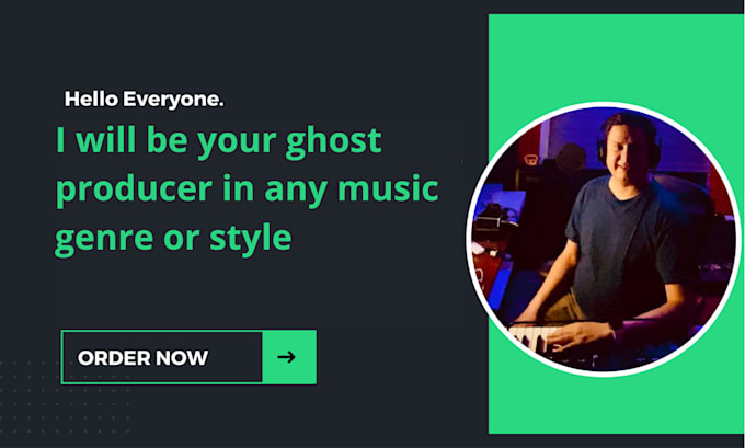 be your ghost producer in any music genre or style