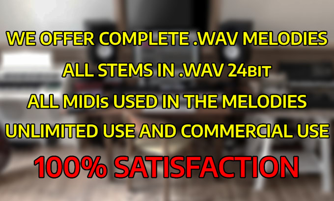 create trap and drill melody loops with midi and stems