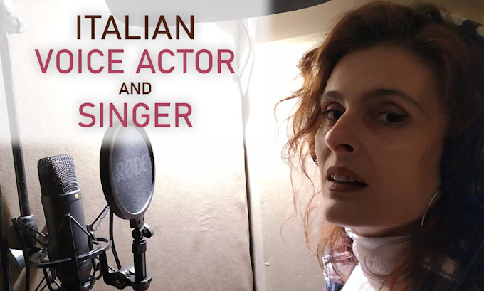 record professional and versatile female voice in italian