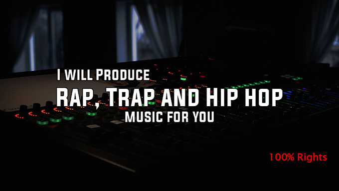 produce trap hip hop music and you can take all rights