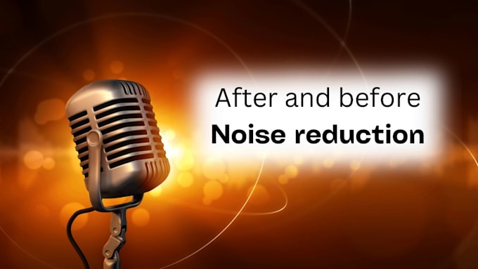 clean noise from vocal