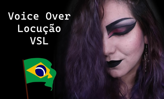 record deep female voice overs in portuguese or english