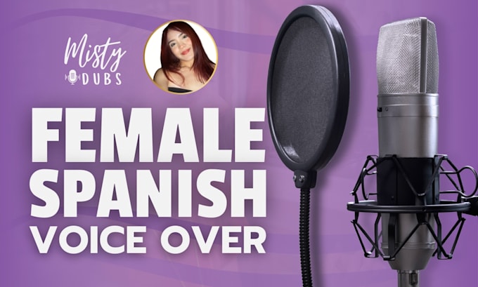 record a latin spanish female voice over