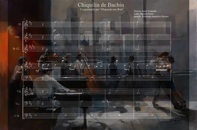 arrange tango music for what you need