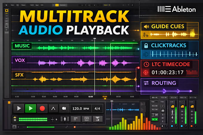 program ableton playback sessions for your live shows