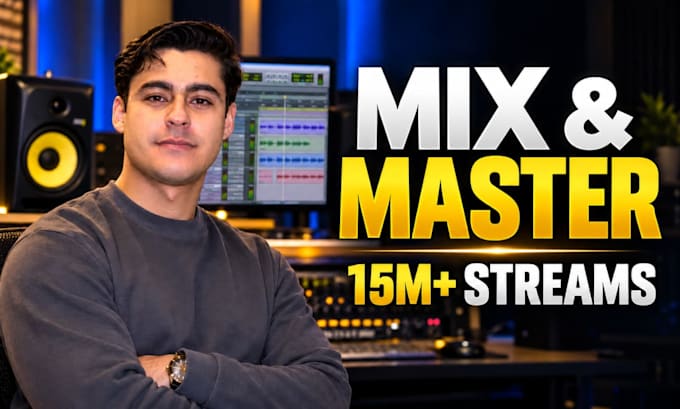 mix and master your pop, trap, latin or rnb song