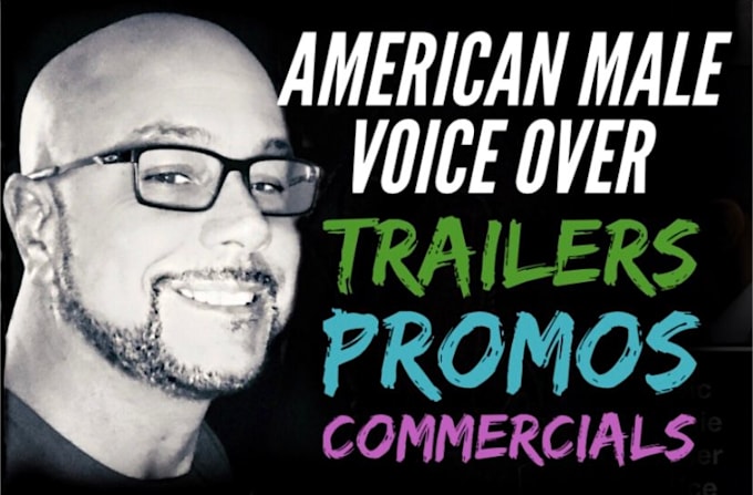 record a movie trailer voice or deep voice over announcer