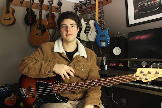 create and record electric bass for your song