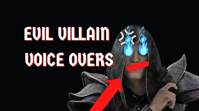 Do your evil villain voice over by Hetkigames | Fiverr