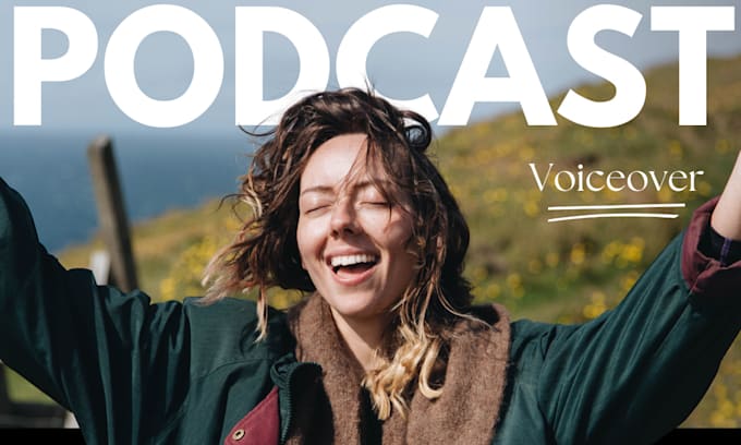 record a female voiceover in american english