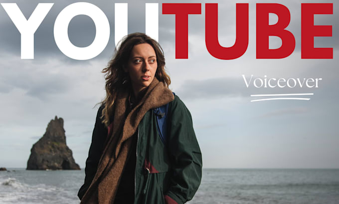 record a female youtube video voice over in american english