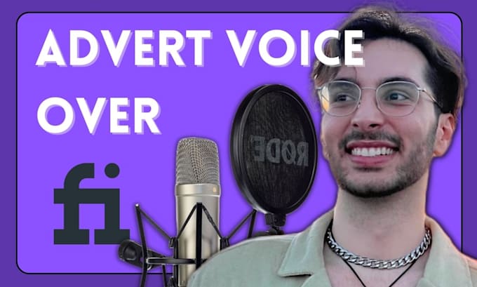 voice over a commercial