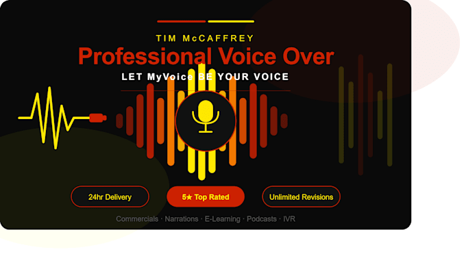 record warm storyteller for nonprofits and documentaries