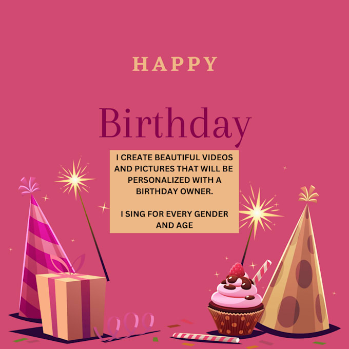 write custom birthday rap song
