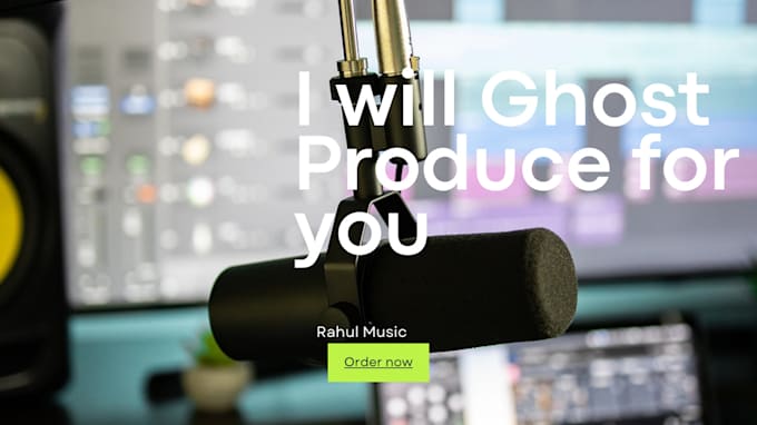 ghost produce tracks for you