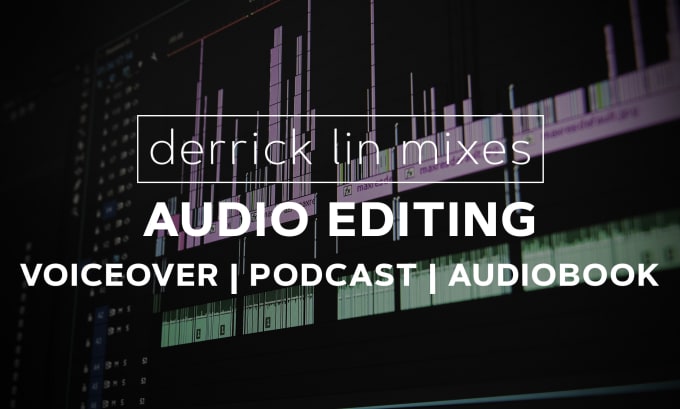 clean, repair, enhance audio for podcast, voiceover, audiobook, drama