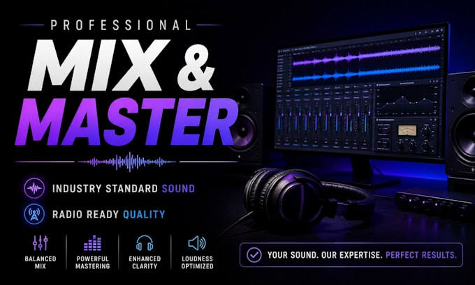professionally mix and master your song
