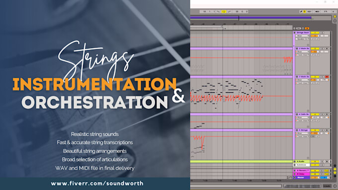 program strings parts for your project in midi